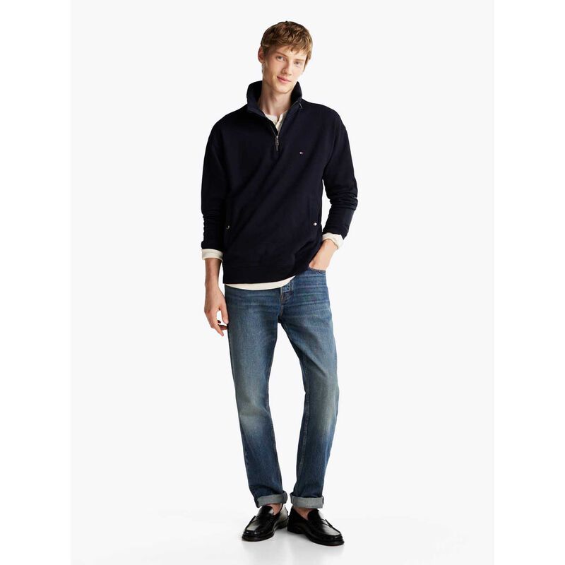 Tommy Hilfiger Mix Media 1/4 Zip image number 3